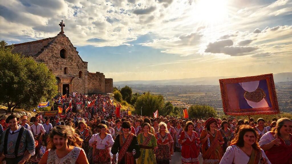 España: procesión religiosa