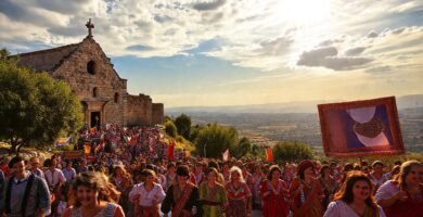 España: procesión religiosa