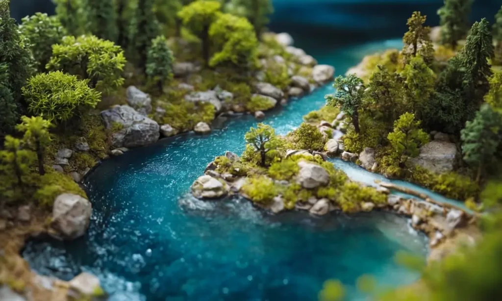 Agua termal escénica