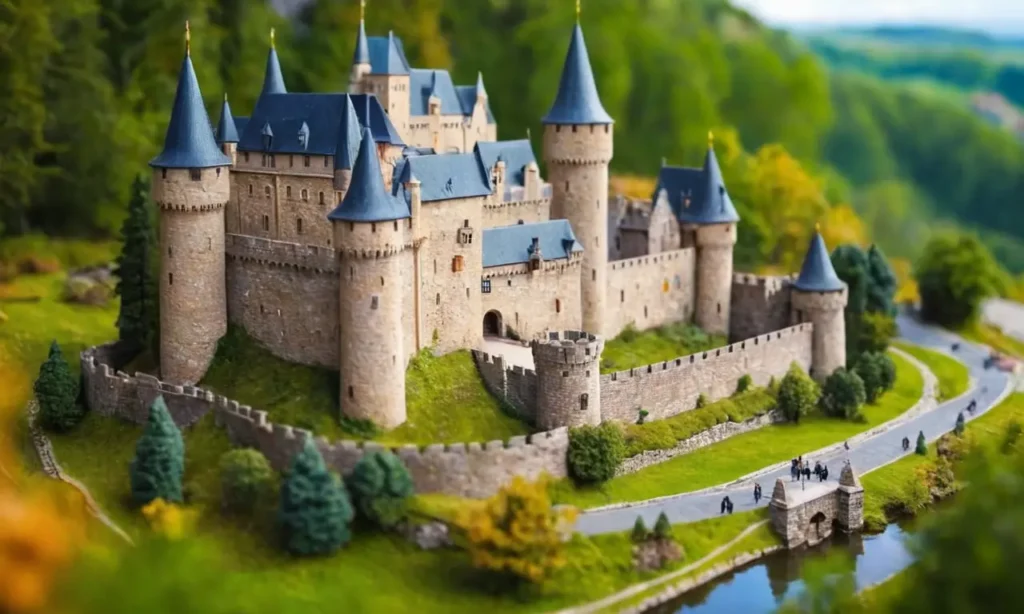 Es una guía de castillo completa y atractiva