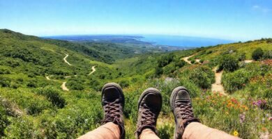Botas de senderismo en Galiza