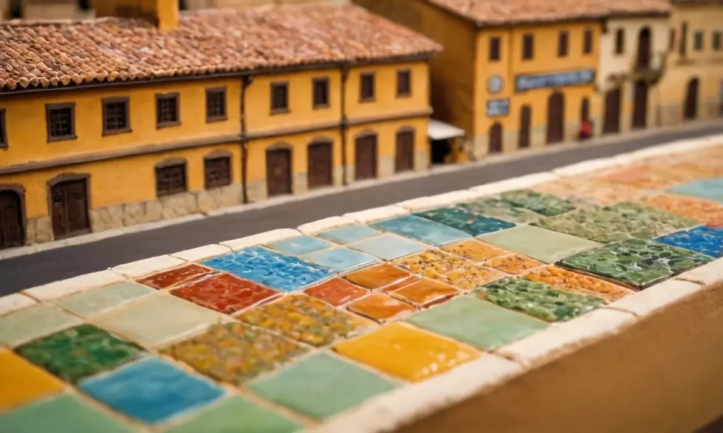 Azulejos vibrantes reflejan el legado español