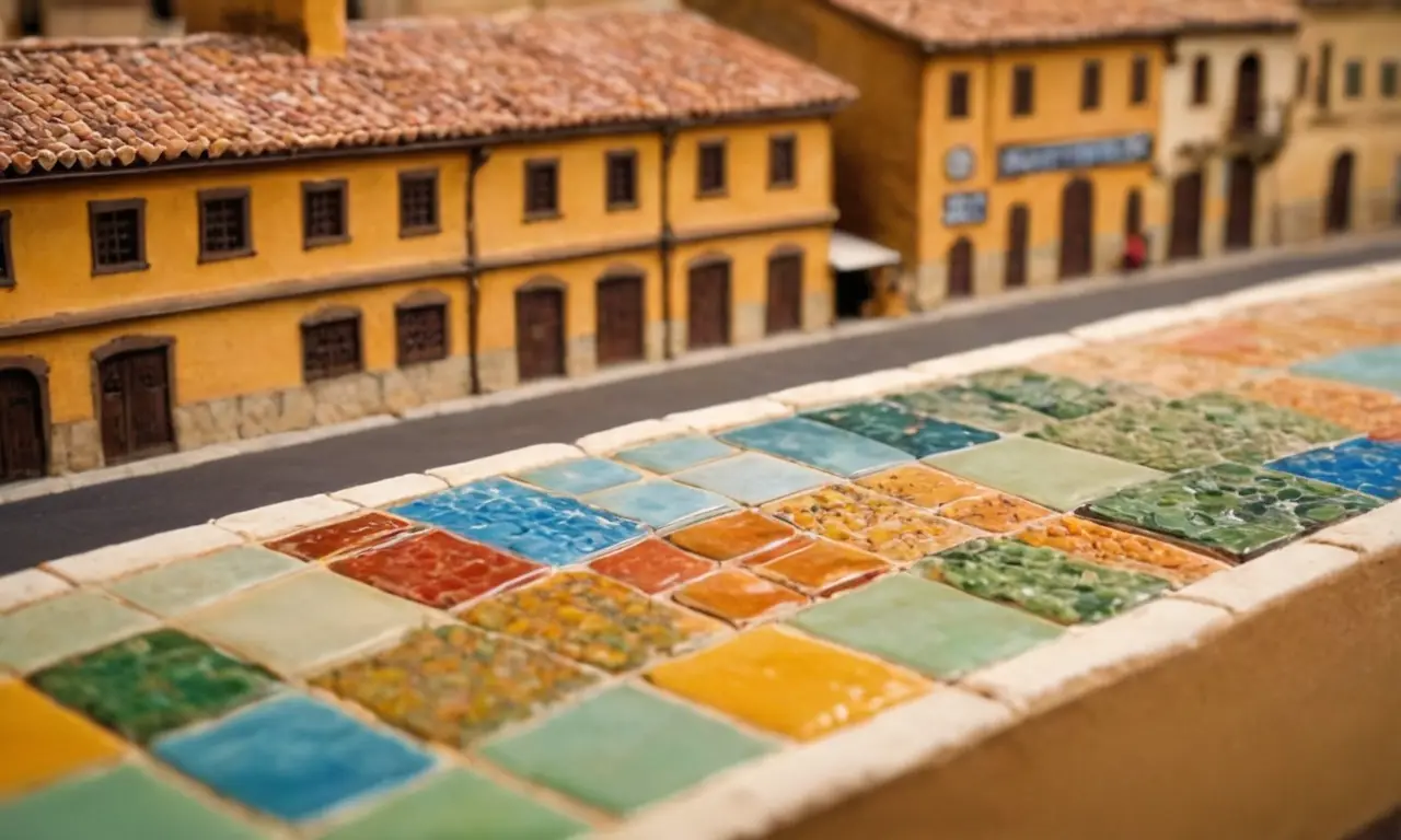 Azulejos vibrantes reflejan el legado español