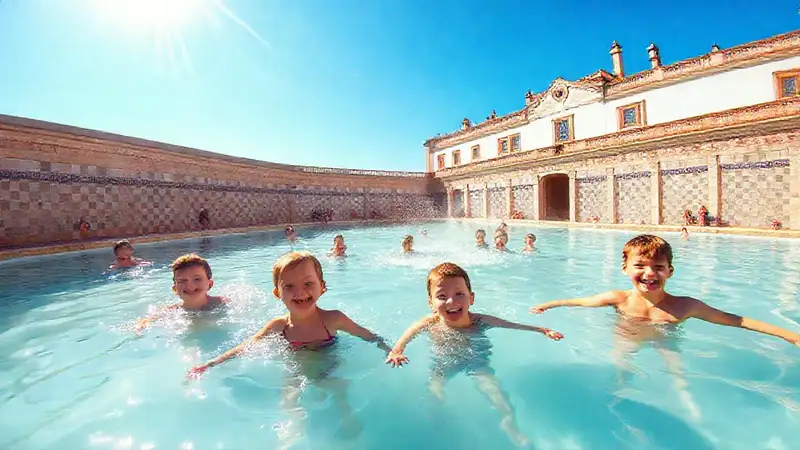 Portugal ofrece baños termales serenos y felices