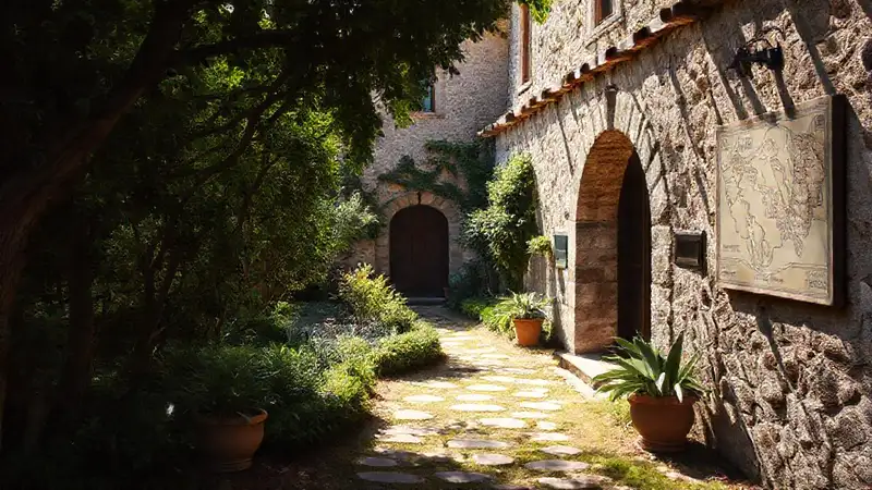 Una finca portuguesa rústica, serena y evocadora