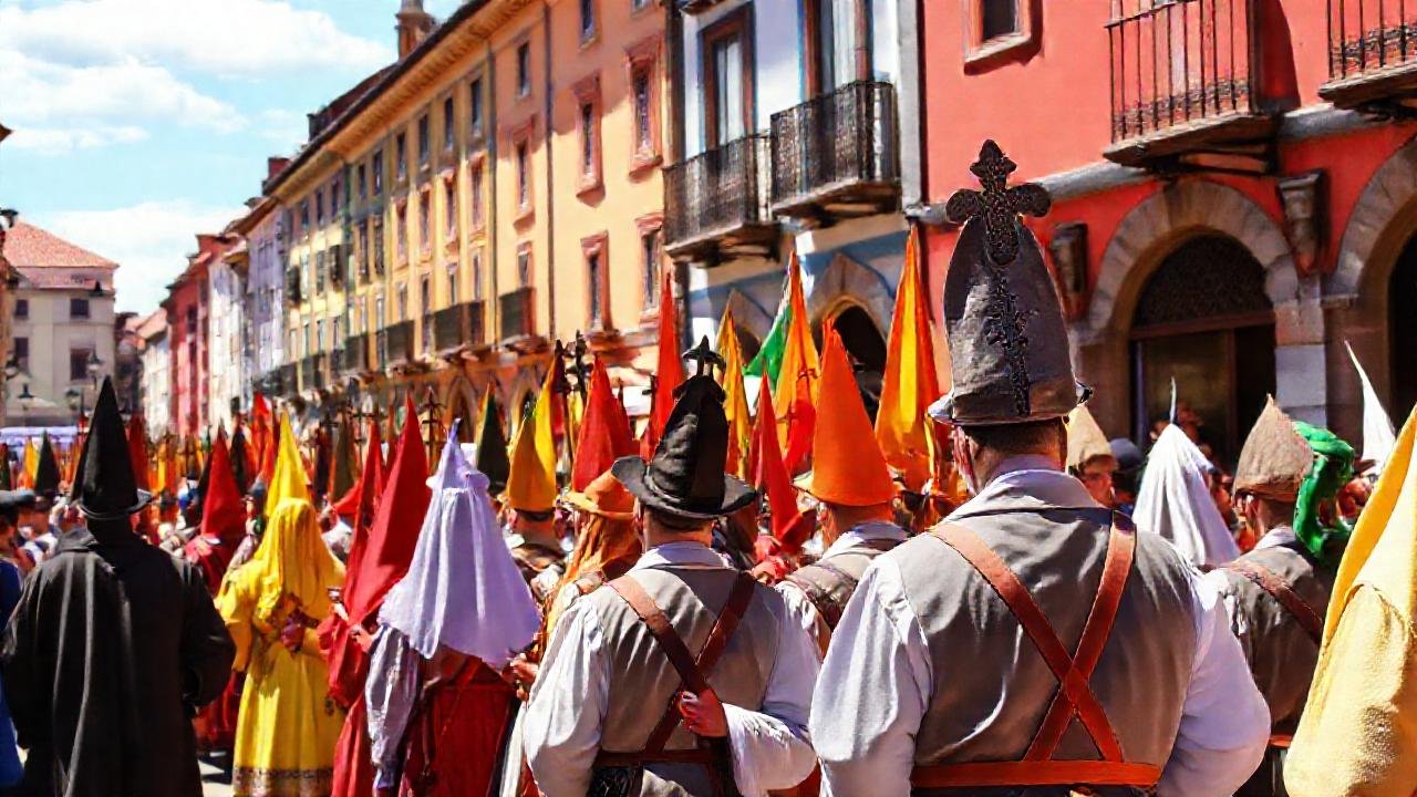 La Peregrina de Pontevedra es vibrante y cautivadora