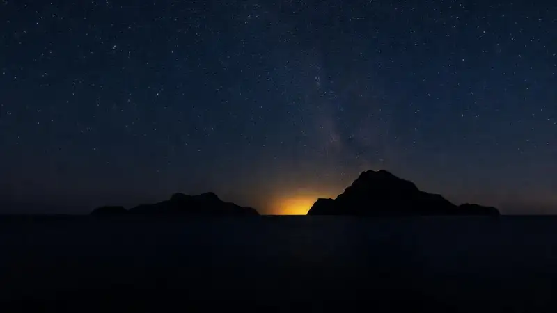 Un cielo estrellado invita a viajar