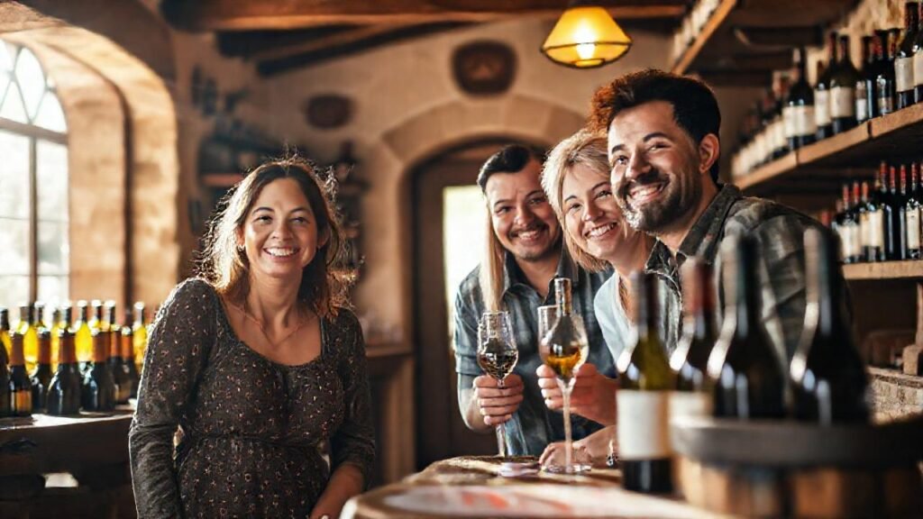 Una bodega española cálida y acogedora