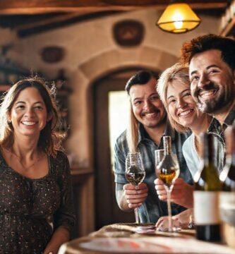 Una bodega española cálida y acogedora