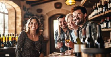 Una bodega española cálida y acogedora