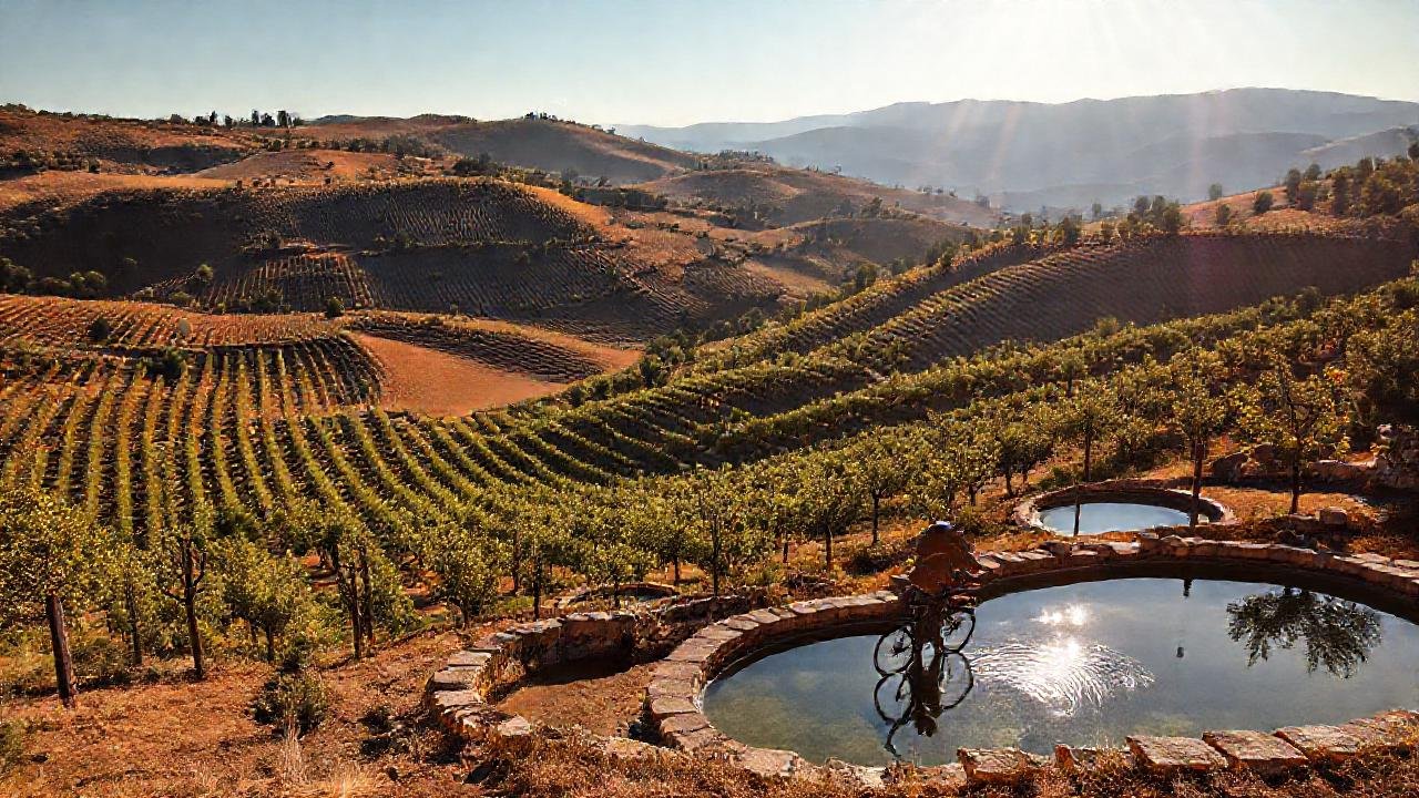 Ourense ofrece un paisaje tranquilo y cálido