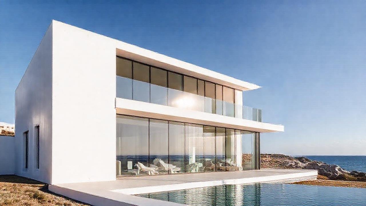 Edificio moderno galego, diseño arquitectónico ganador