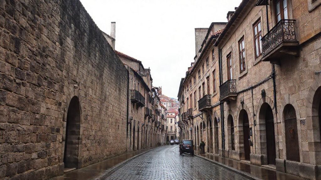 Pontevedra muestra arquitectura histórica y gris