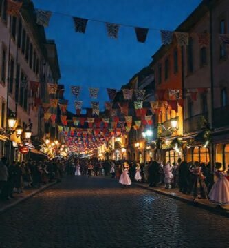 Pontevedra brillaba con fiesta y color