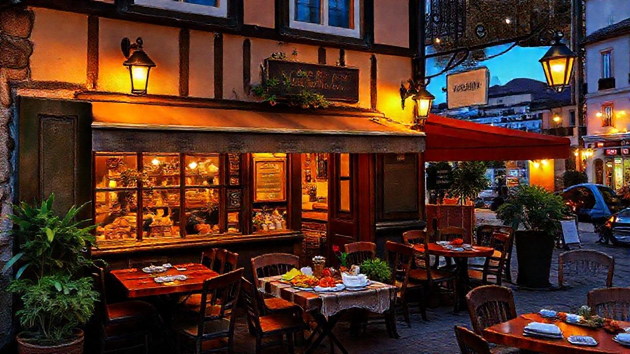 Restaurante gallego acogedor, vistas de Pontevedra