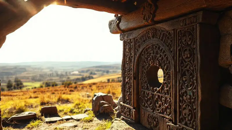El hórreo gallego, patrimonio cultural, luce artesanal