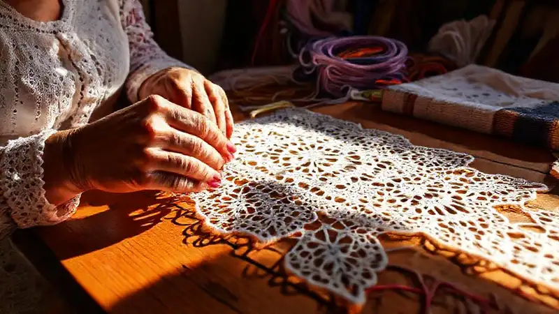 Artesanía gallega borda tradición y color