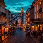 Pontevedra nocturna: vibrante y acogedora