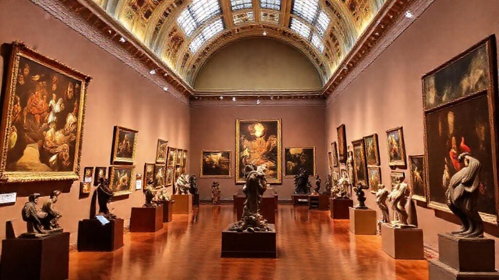 El museo de Santiago exhibe arte galego cautivador