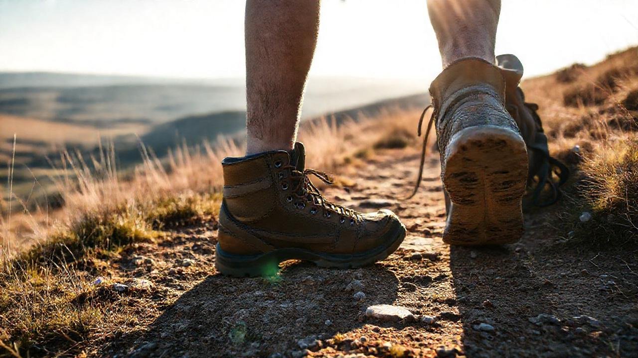 El viajero camina en botas por Galicia