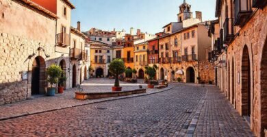 Lugo: un pueblo histórico soleado y pintoresco