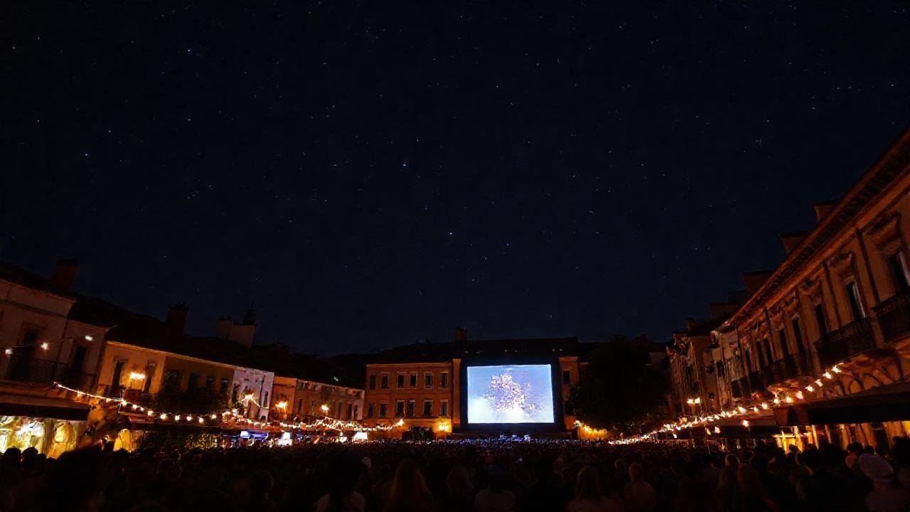 Pontevedra: cine al aire libre y estrellas