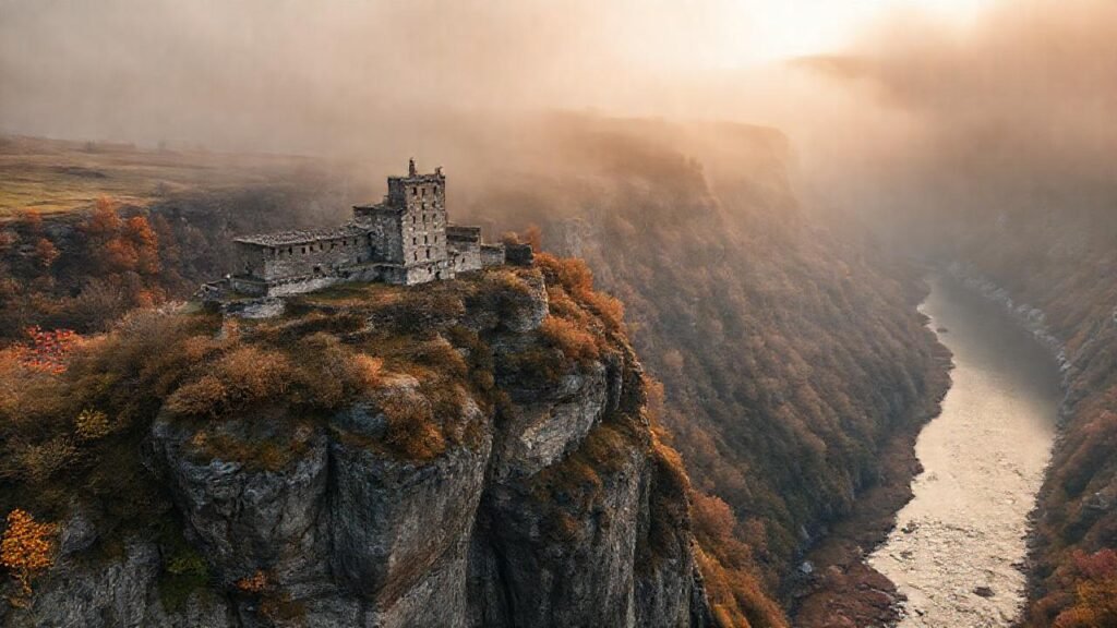 Monasterio rocoso ofrece paz histórica