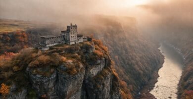 Monasterio rocoso ofrece paz histórica