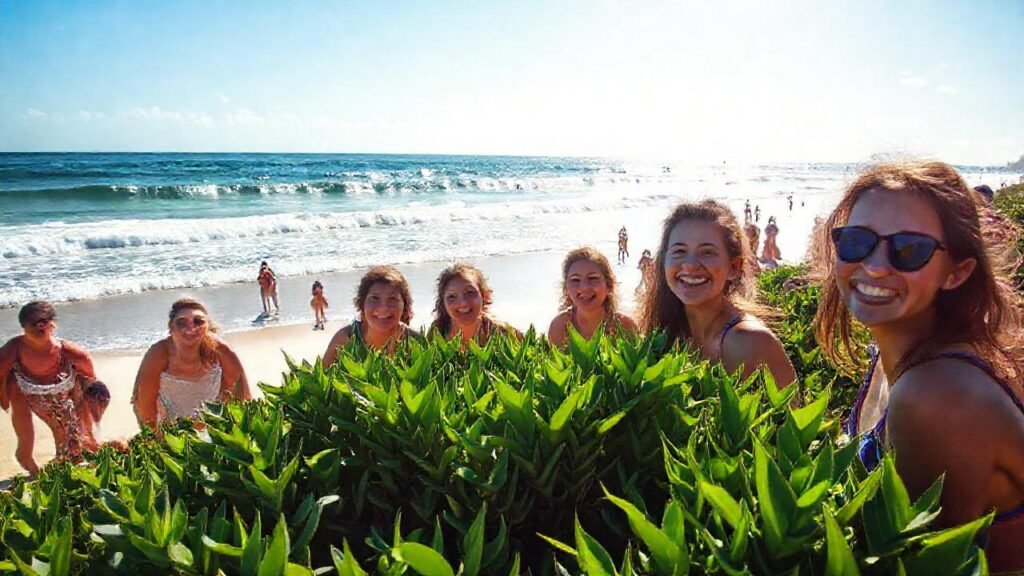 Playa soleada