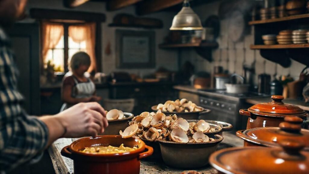 Cocina rústica evoca recuerdos familiares y sabores