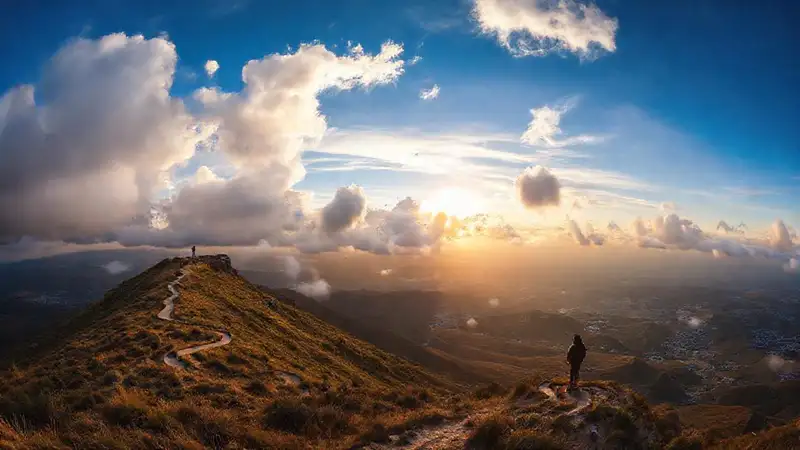 Montaña Gozo ofrece un paisaje inspirador
