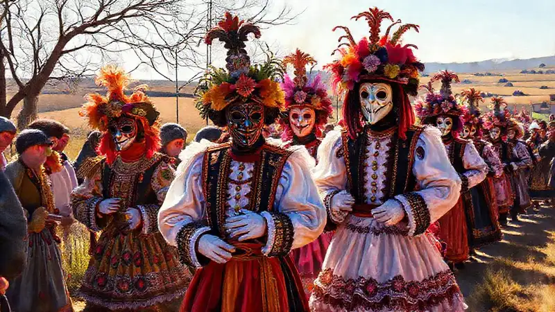 El carnaval gallego es un festejo vibrante