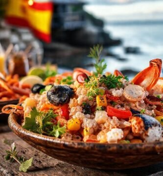 Mariscos gallegos: color