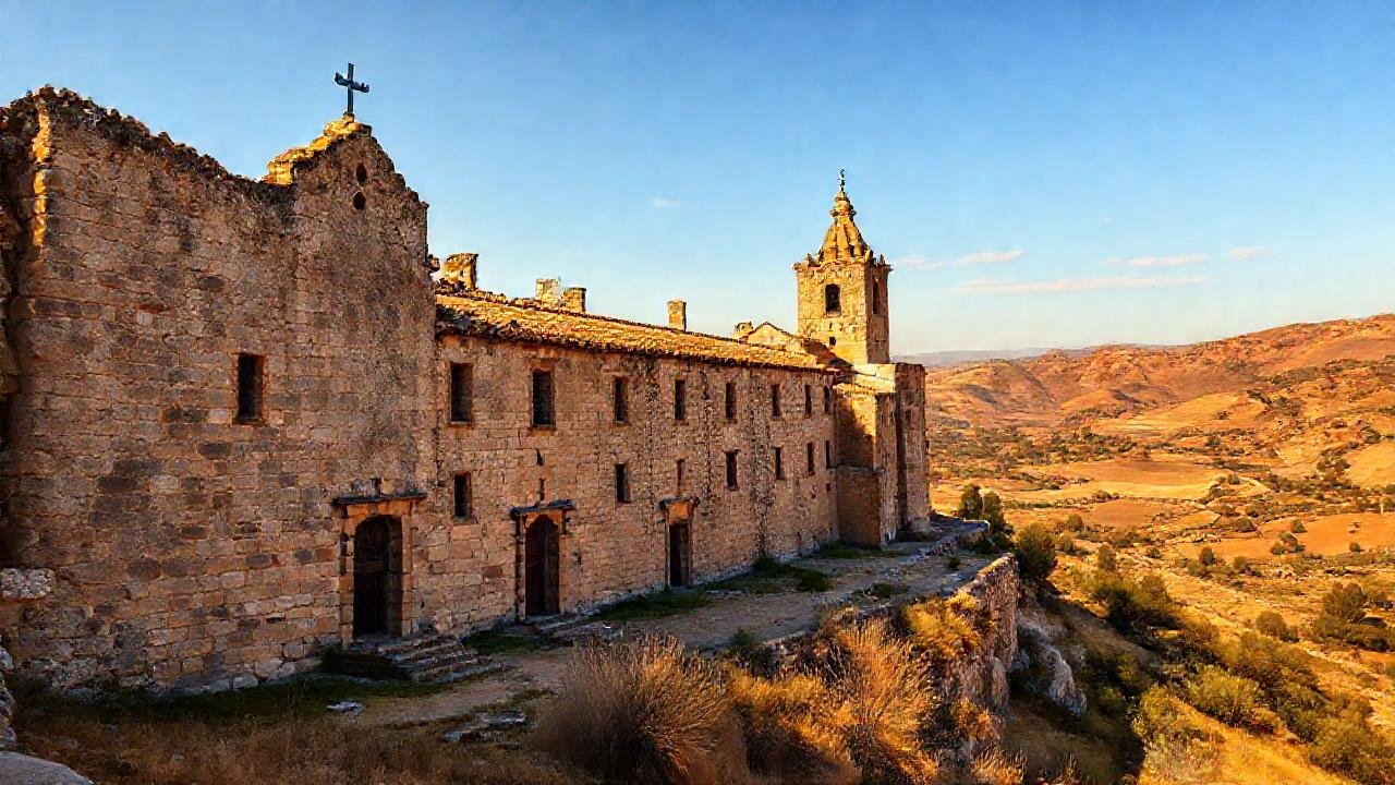 Monasterio antiguo ofrece paz y luz