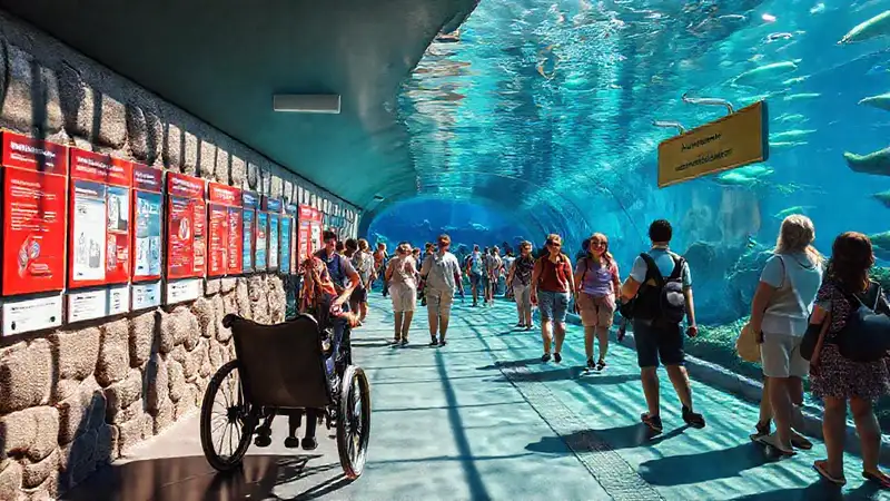 Aquarium Finisterrae ofrece un ambiente accesible e inclusivo