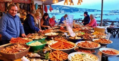 Lugo ofrece mariscos gallegos y cultura