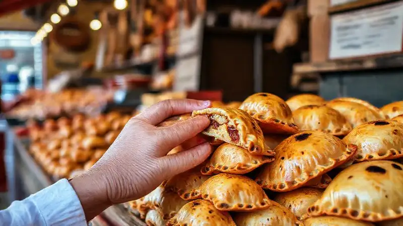 Empanadas gallegas: color