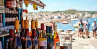 Botellas gallegas evocan un día feliz