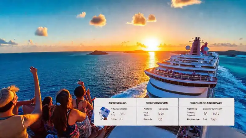 Cruceros ofrecen viajes soleados y emocionantes