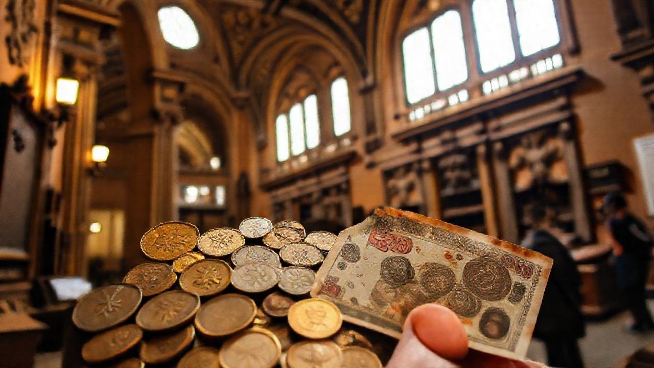 Monedas antiguas iluminan un museo histórico