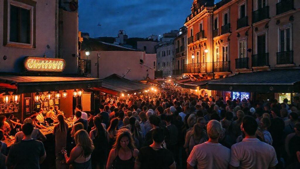 Pontevedra ofrece una noche vibrante y acogedora