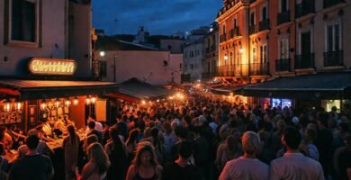 Pontevedra ofrece una noche vibrante y acogedora