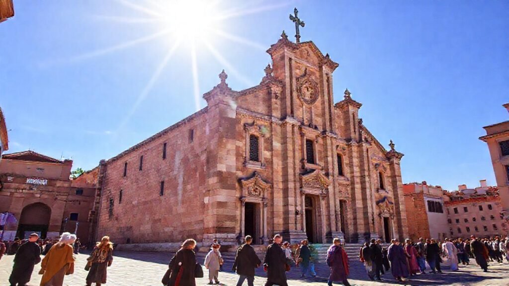 La iglesia solitaria inspiraba esperanza y fe