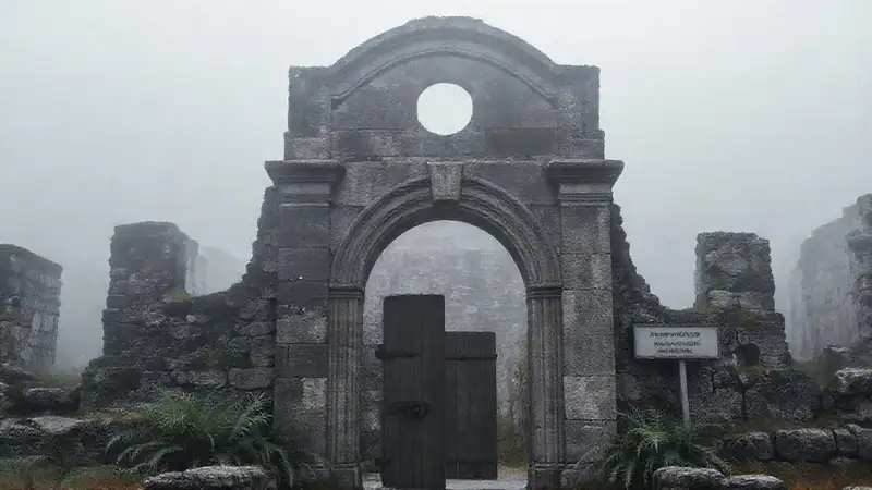 Ruinas romanas evocan misterio y solemnidad
