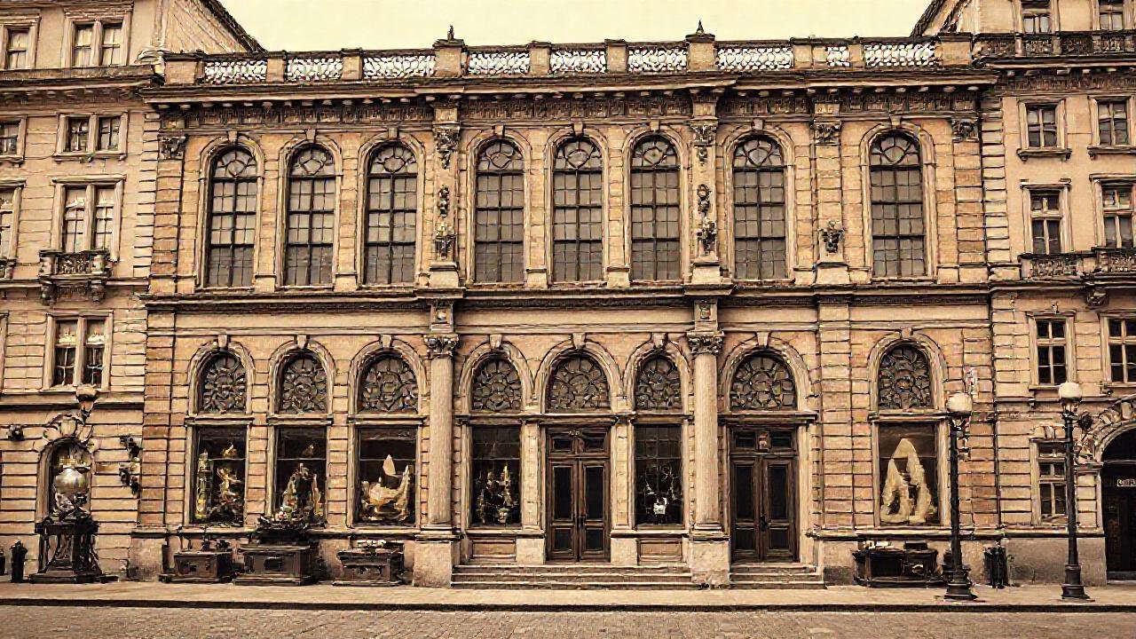 Corunna: museo clásico en sepia