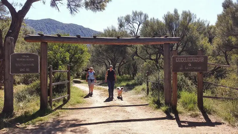 Un parque feliz y tranquilo