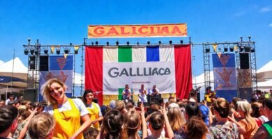 Festival gallego: alegría y colaboración