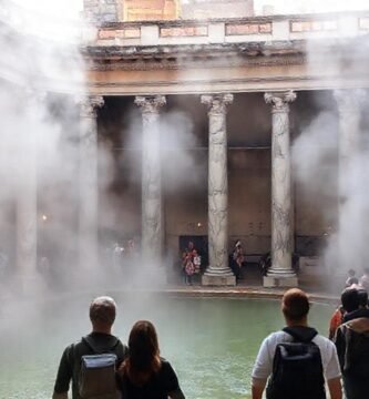 Termas romanas evocan historia y serenidad