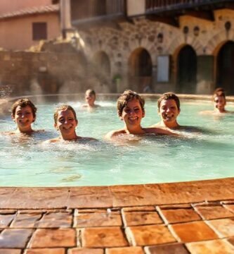 Ourense ofrece un spa tranquilo y soleado