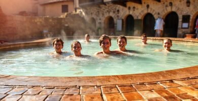 Ourense ofrece un spa tranquilo y soleado